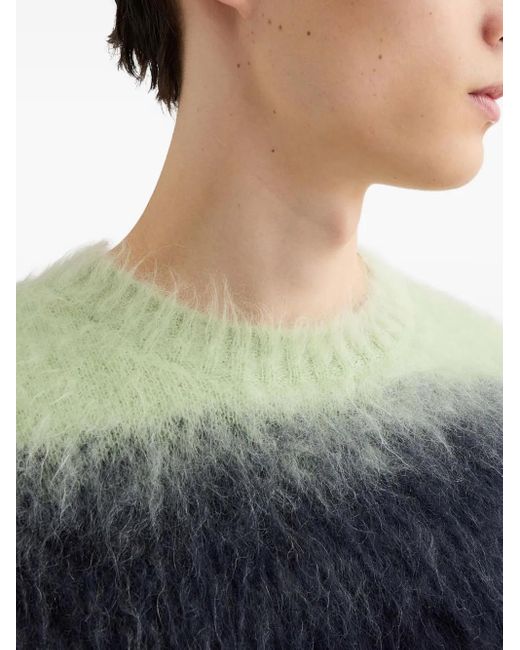 Jil Sander Black Ombré Jumper for men