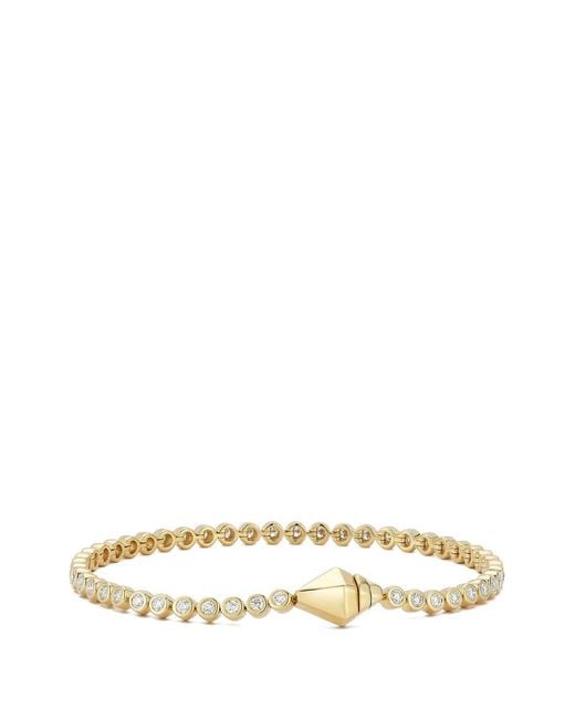 Walters Faith Metallic Bezel Diamond Tennis Bracelet