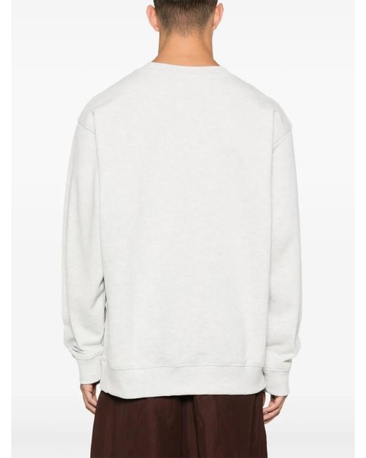 New Balance White Athletics Sweatshirt for men