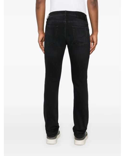 Jacob Cohen Black Nick Jeans for men