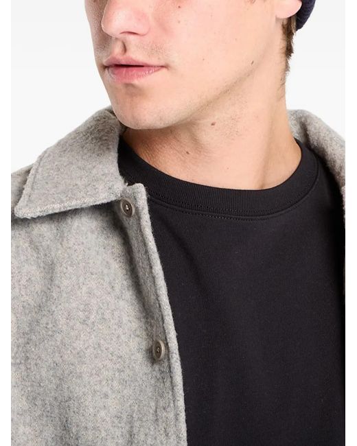 Chaqueta Con Botones Samsøe & Samsøe de hombre de color Gray