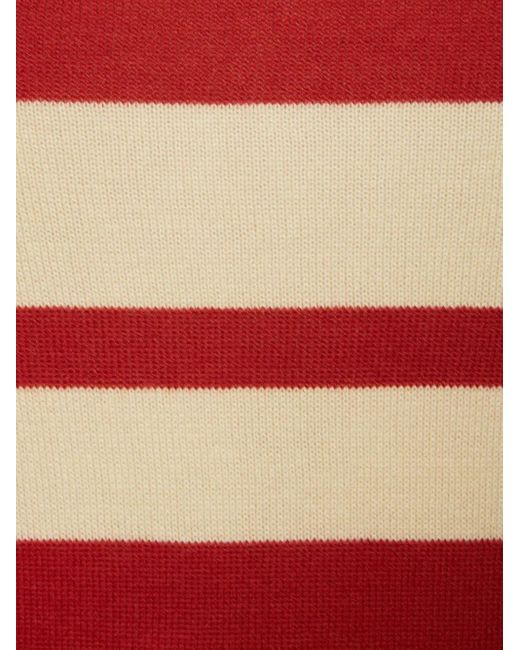 LaDoubleJ Red Crew Top