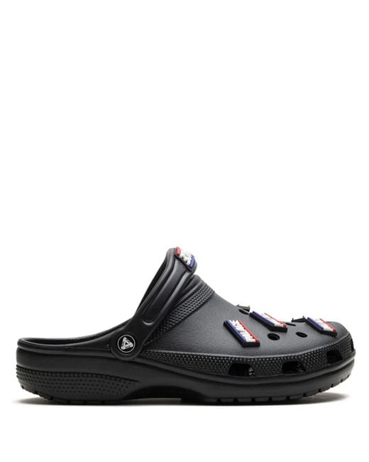 メンズ CROCSTM X Palace Classic クロッグミュール Black