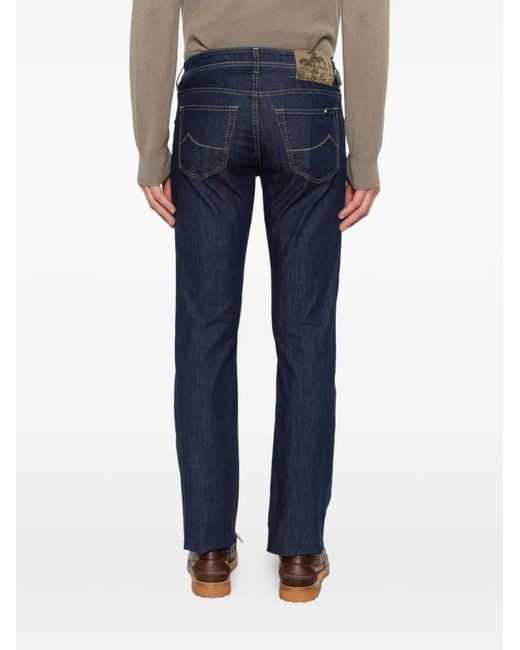 Jacob Cohen Blue Nick Button-Up Jeans for men