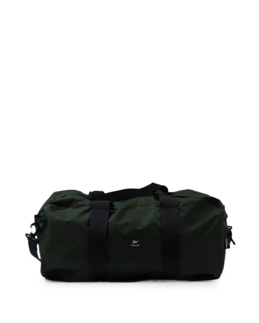 PATTA Black Logo-Patch Luggage for men