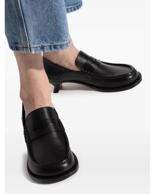 Loewe Black Leather Pumps