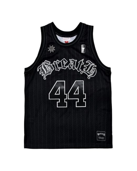 BREATH Black Xmitchell&Ness Bb Logo-Print Tank for men