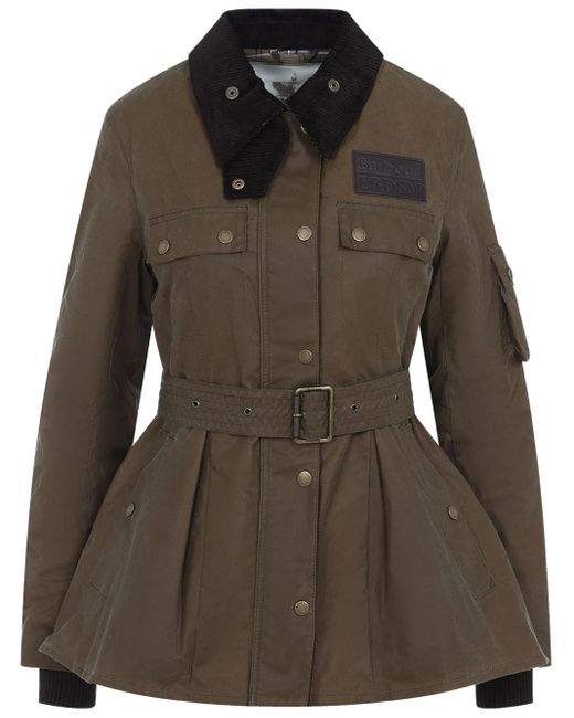 Erdem Green X Barbour Constance Jacket