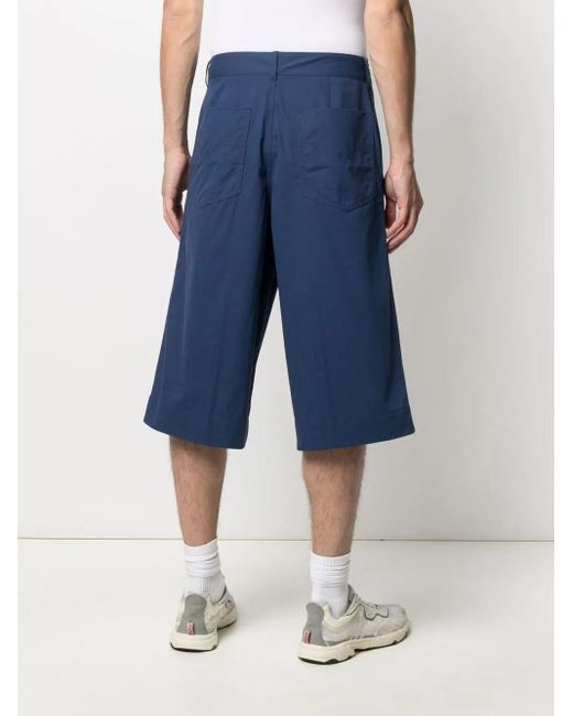 KENZO Lange Shorts in het Blue voor heren