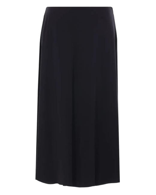 The Row シルクスカート Black