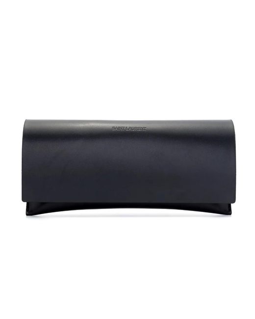 Saint Laurent Gray Sl 689 Rectangle-Frame Sunglasses