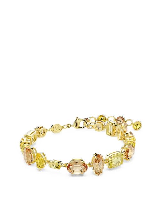 Swarovski Metallic Gema Crystal-Embellished Bracelet