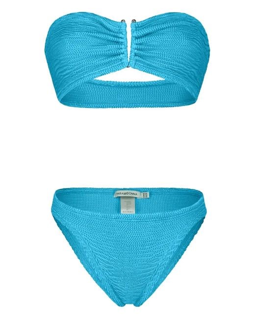 Paramidonna Blue Frida Two Pieces Bikini Set