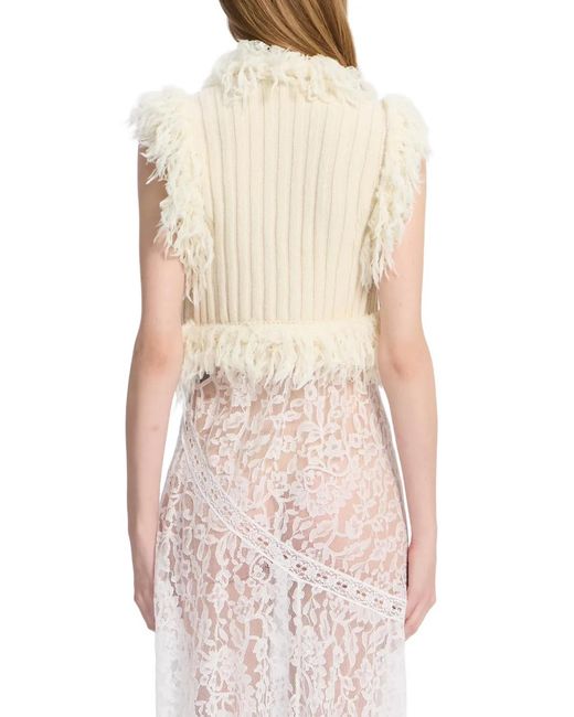 Chaleco Odda Marsina Ann Demeulemeester de color Natural