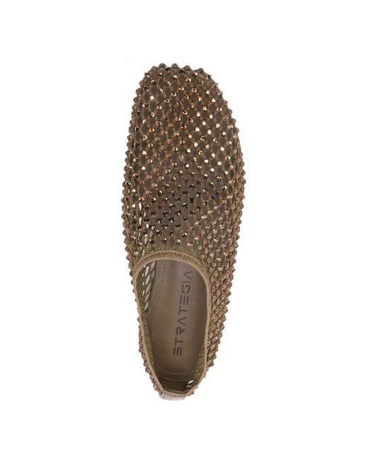 strategia shoes White Beaded Pumps