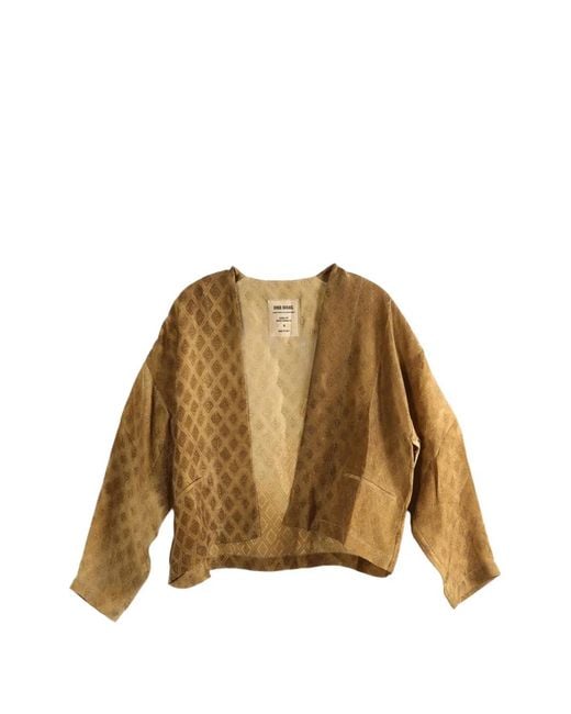 Uma Wang Natural Long-Sleeves Jacket