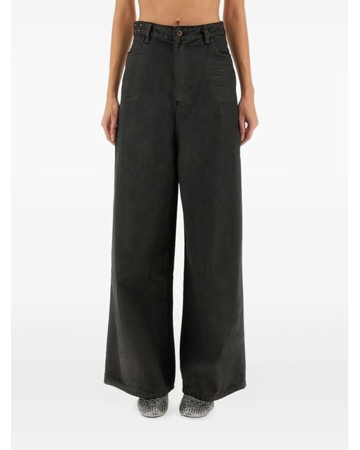 Alysi Black Pocket Jeans