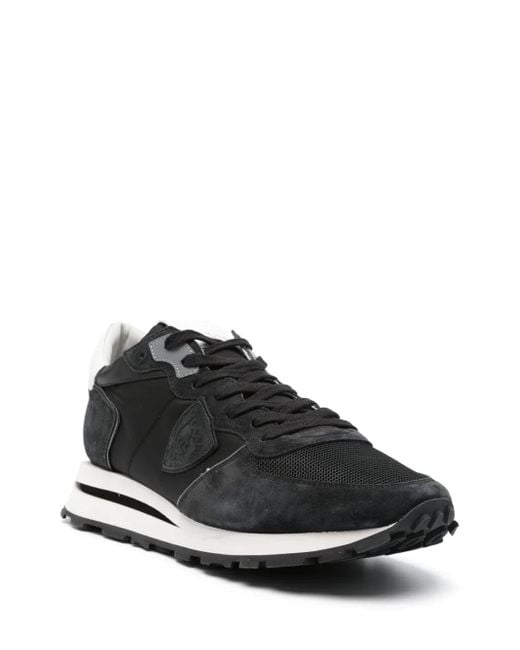 Philippe Model Black Tropez 2.1 Logo-Patch Sneakers for men