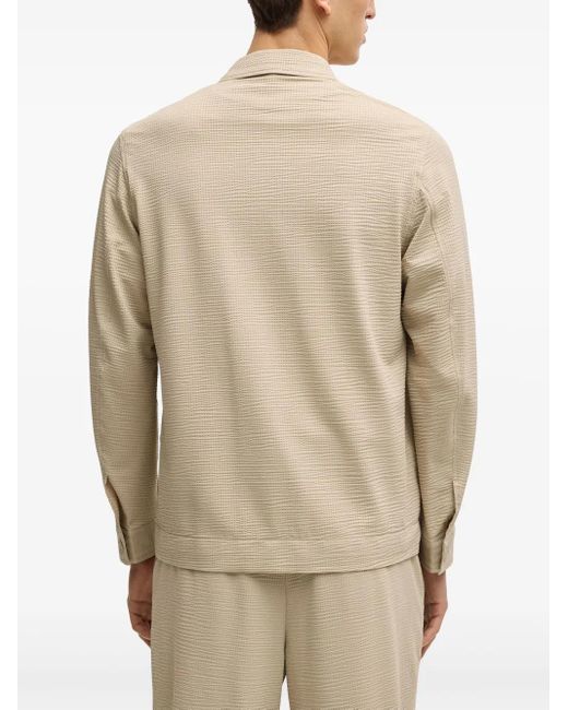 Boss Natural Button-Up Shirt for men