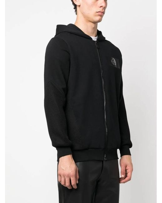 Philipp Plein Jack Met Logopatch in het Black voor heren