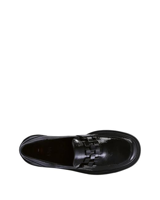 Högl Black Elliot Leather Loafers