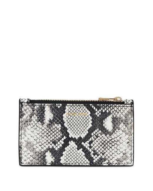 Portafoglio Lucy Con Zip di Anine Bing in Gray