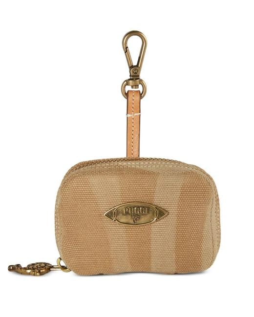 Emilio Pucci Natural Yummy Logo-Plaque Pouch