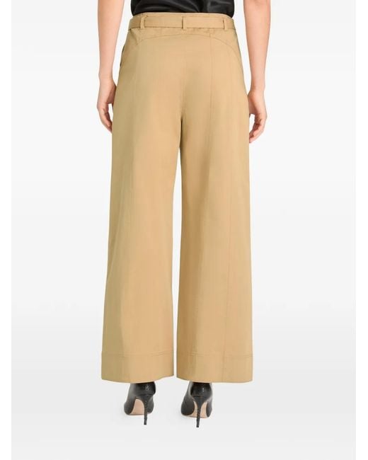 Cinq À Sept Natural Elliott Belted Palazzo Pants