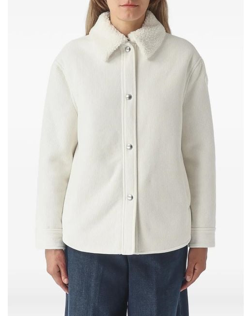 Colmar Natural Logo-Patch Single-Breasted Coat