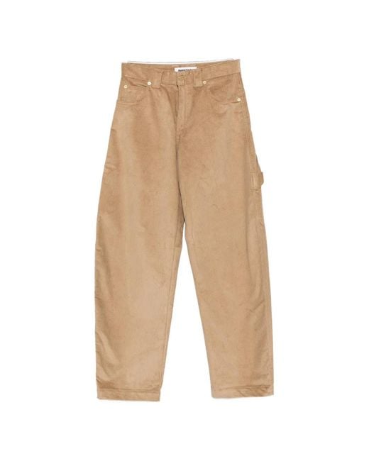 DARKPARK White Corduroy Trousers