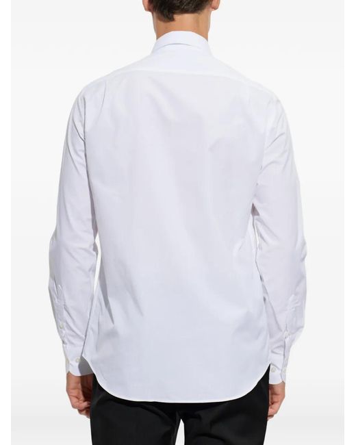 Paul & Shark White Soffio Long-Sleeve Shirt for men