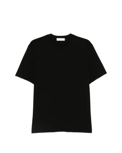 Amomento Black Short-Sleeves T-Shirt for men