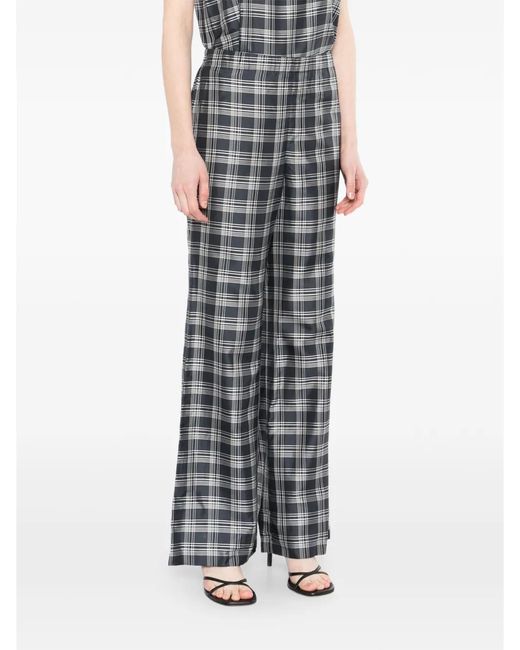 Theory Gray Fluid Trousers