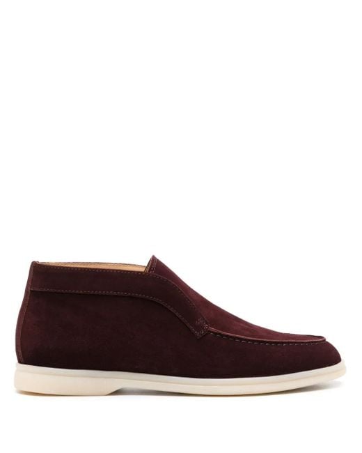 Scarosso Brown Leonardo Suede Boots