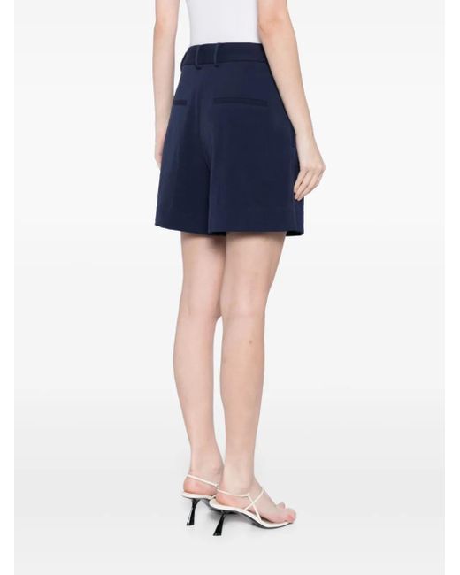 Staud Blue Heather Shorts