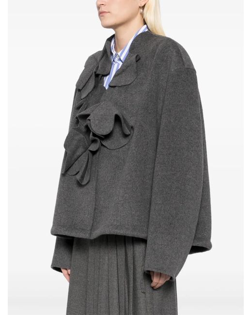 JNBY Gray 3D-Pattern Jacket