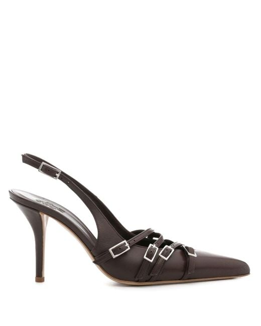 Zapatos Phoebe con tacón de 85 mm Gia Borghini de color Metallic