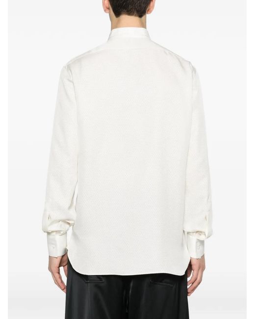 Tom Ford White Dotted Shirt for men