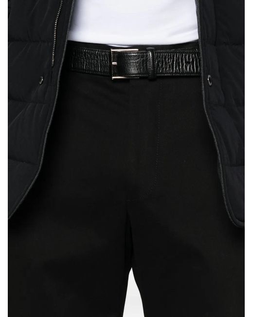 Corneliani Black Five-Pocket Cotton Trousers for men