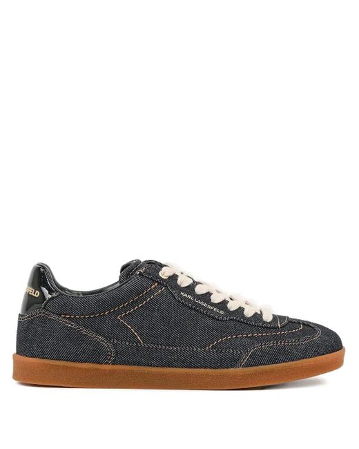 Karl Lagerfeld Black Kandidate Sneakers