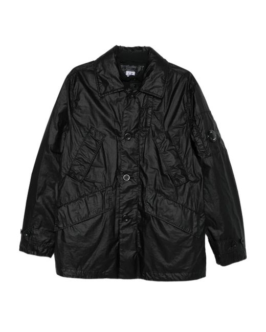 Veste Boutonnée À Détail De Lentille Signature C P Company pour homme en coloris Black