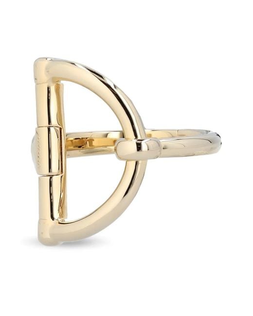 Gucci Metallic Half-Horsebit Bracelet