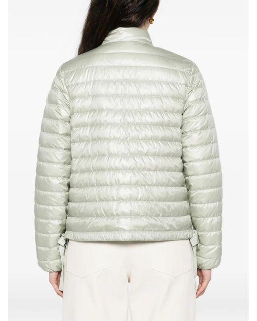 Moncler White Azalee Short Down Jacket