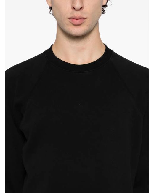 Tom Ford Black Logo-Patch Sweatshirt for men