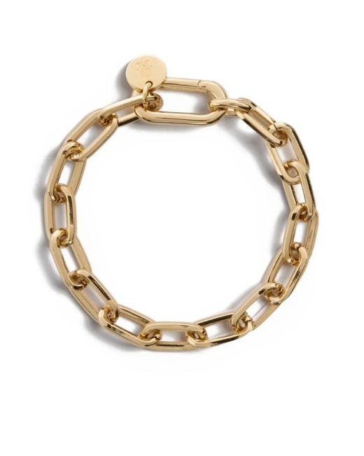LaDoubleJ Metallic Chain Charm Bracelet