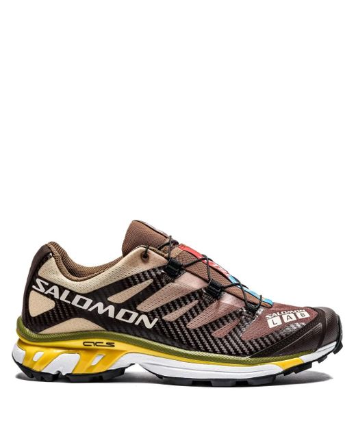 Salomon Brown Xt-4 Advanced "Bungee Cord" Sneakers for men