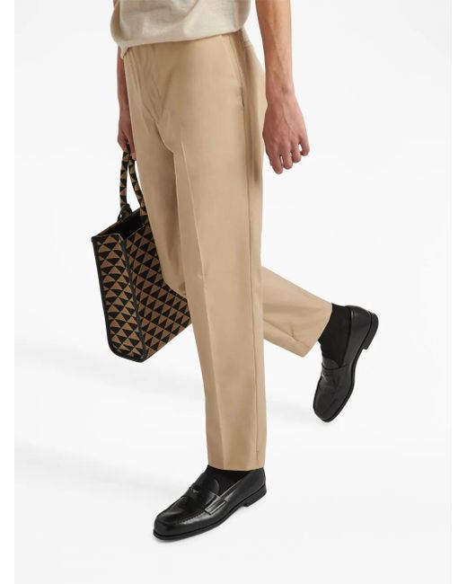 Prada Natural Cotton Pants for men