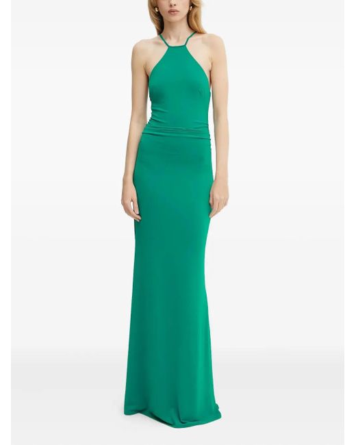 Abito Lungo Con Scollo All'Americana di Guess in Green