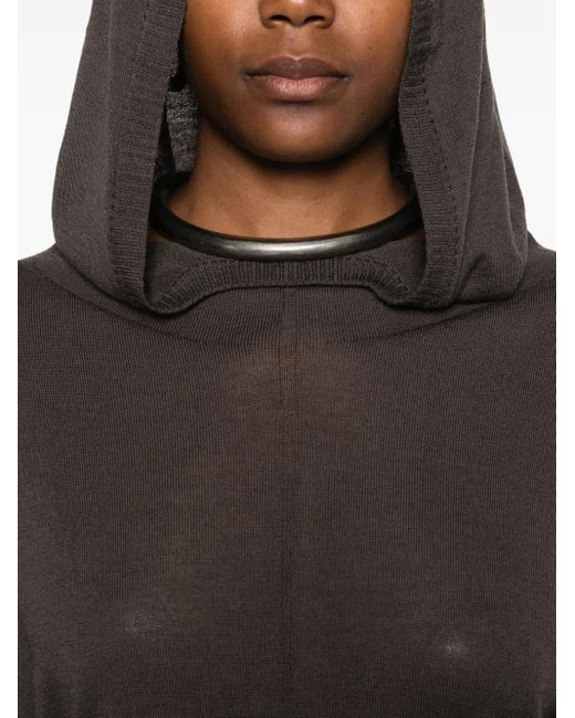Robe À Manches Longues Rick Owens en coloris Gray
