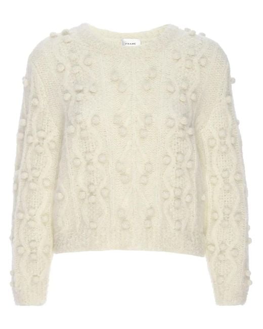 FRAME Natural Popcorn Jumper